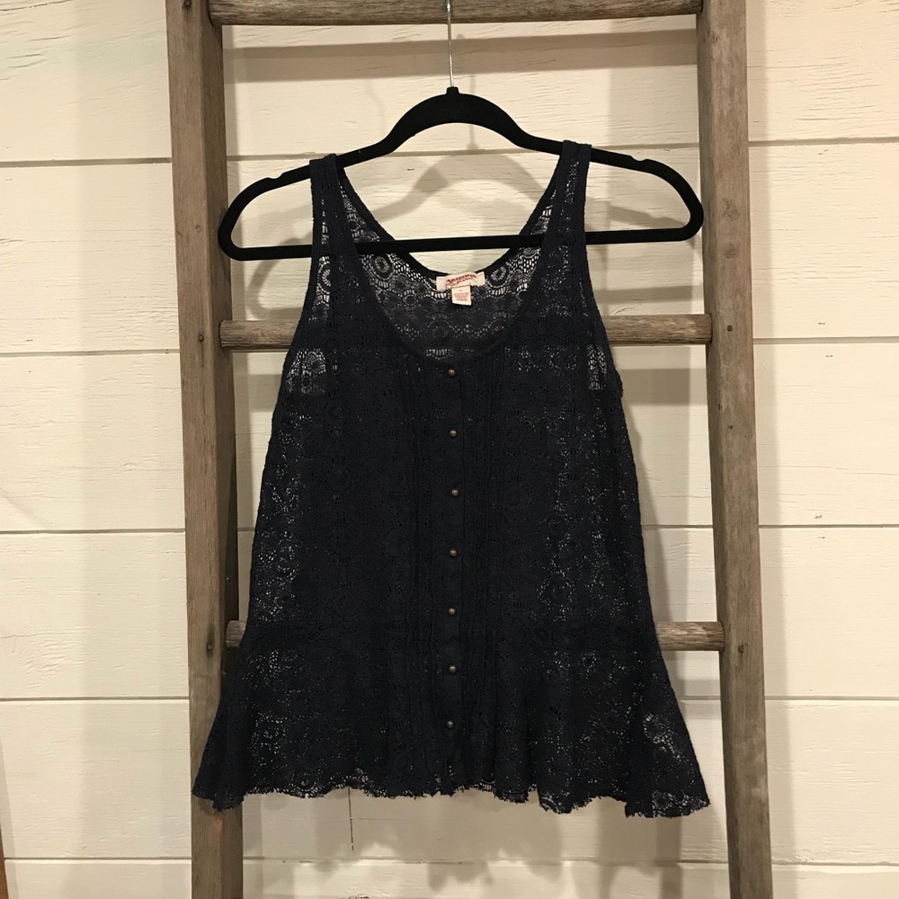 Arizona Navy Blue Top